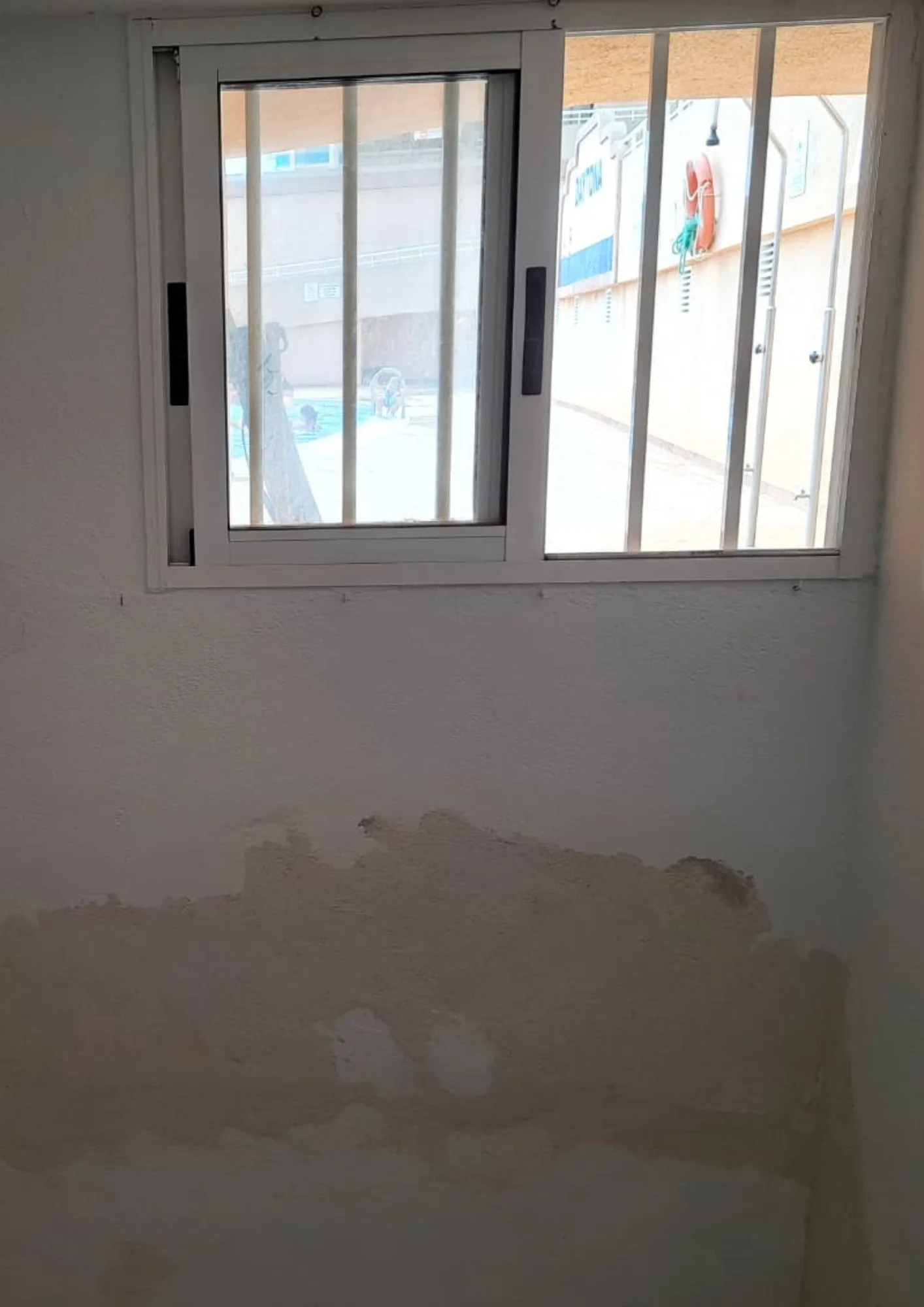 pintura interior antes